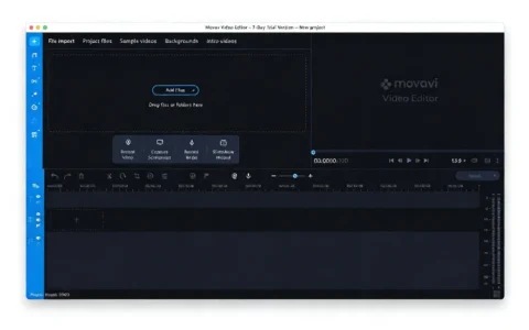 Movavi Video Editor AI 新手剪辑神器，丰富叠加标题特效