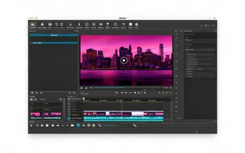 Shotcut 开源跨平台视频编辑器 4K HDR 原生编辑
