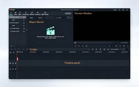 Wondershare Filmora 万兴喵影 双时间线与 AI 续写剪辑工具