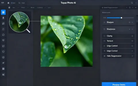 Topaz Photo AI 免费下载｜AI 照片降噪锐化放大软件