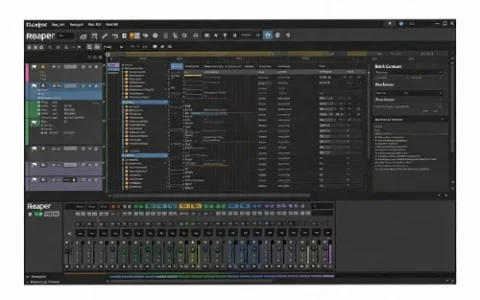Cockos REAPER 数字音频工作站：支持 VST 插件与 ReaScript