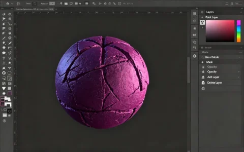 Adobe Substance 3D Painter 下载｜3D 纹理绘制渲染软件