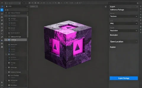 Adobe Substance 3D Designer 下载｜程序化 3D 材质软件