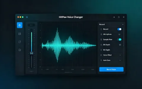 HitPaw Voice Changer 中文 AI实时变声工具