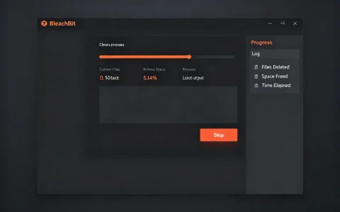 BleachBit 磁盘空间清理隐私保护工具