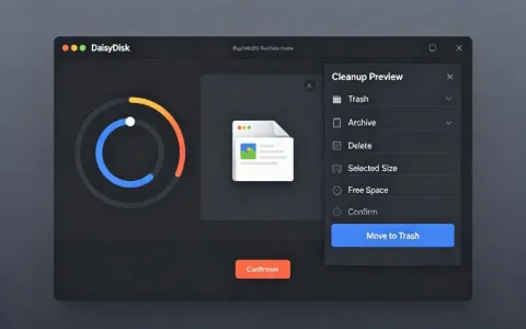 DaisyDisk Mac 硬盘空间分析，可视化查找占用空间大文件