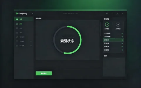 Everything 文件搜索神器 秒搜全盘文件