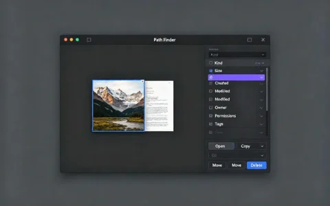 Path Finder 下载 Mac 双窗格文件管理器