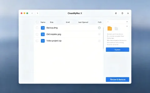 CleanMyMac X for mac 一键系统空间优化神器