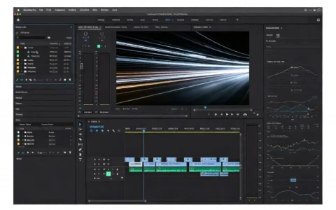 Adobe Premiere Pro ，AI专业视频剪辑下载软件