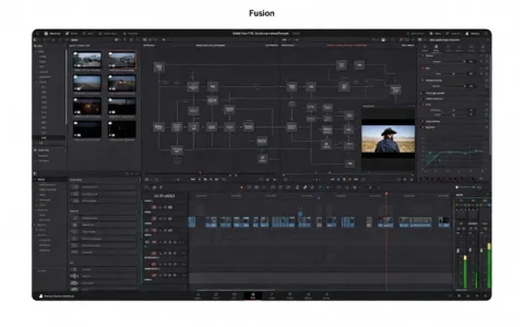 DaVinci Resolve AI 专业视频剪辑调色软件