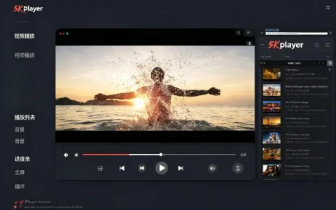 5KPlayer 免费下载｜4K/8K超清播放器+AirPlay投屏+视频下载