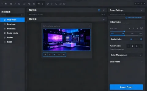 Adobe Media Encoder 编码渲染 批量队列+硬件加速