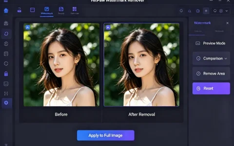 HitPaw Watermark Remover AI去水印 视频图片一键擦除