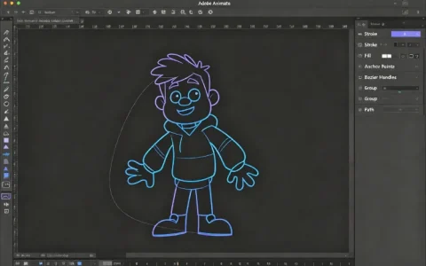 Adobe Animate 中文 2D动画设计 角色动画