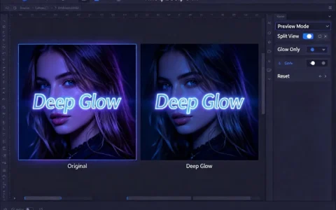 Aescripts Deep Glow 下载：AE发光光晕插件